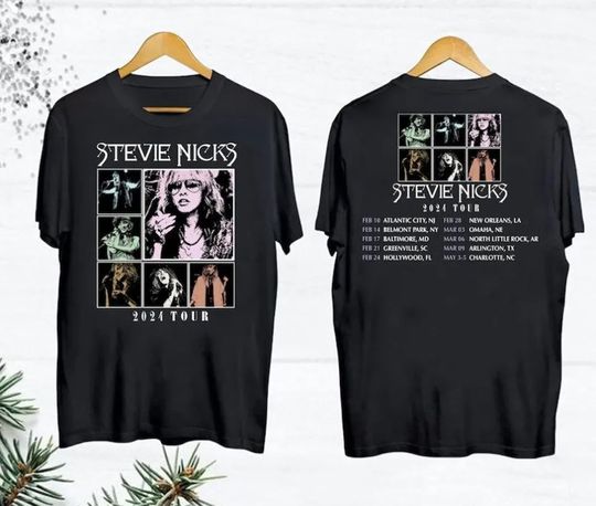 Stevie Nicks 2024 Tour  - Double side Shirt, 2024 Shirt