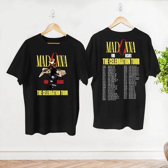 Madonna Tour 2024 Graphic T-Shirt