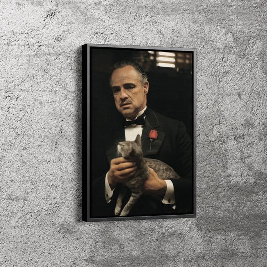Godfather Poster  Marlon Brando Vito Carleone Poster