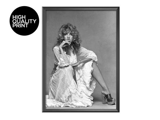 Stevie Nicks, Fashion Dress Poster
