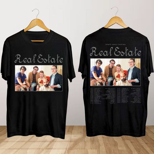 Real Estate Infinite Jangle Tour 2024 T Shirt, Real Estate Concert Shirt