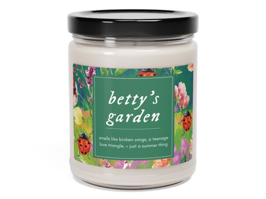 Betty's garden, folklore, Taylor Scented Candle