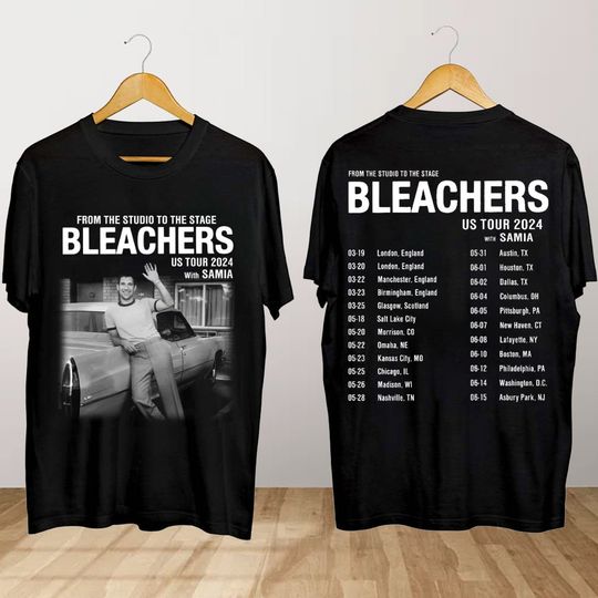 Bleachers US Tour 2024 T Shirt, Bleachers Concert Shirt