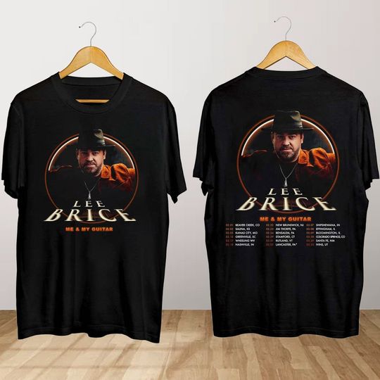 Lee Brice Me & My Guitar 2024 T Shirt, Lee Brice Concert Shirt