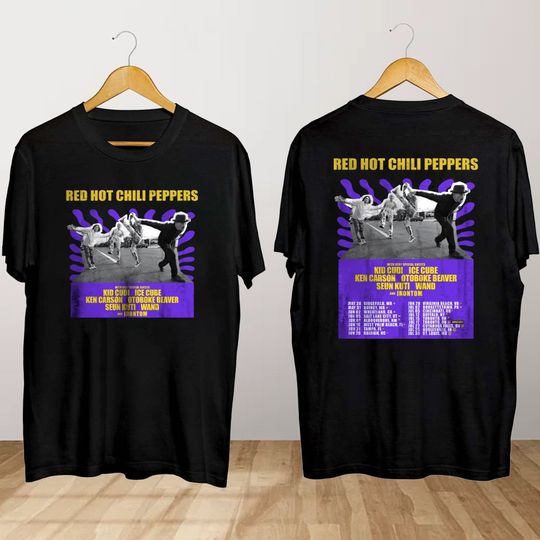 Red Hot Chili Peppers Return Of The Dream Canteen Tour T Shirt