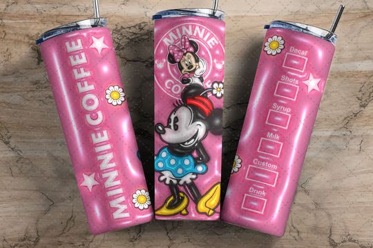 Disney Minnie Tumbler with Lid and Straw