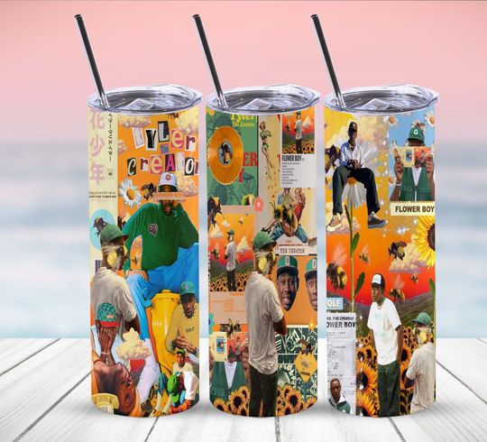 Tyler, The Creator Tumbler with Lid and Straw
