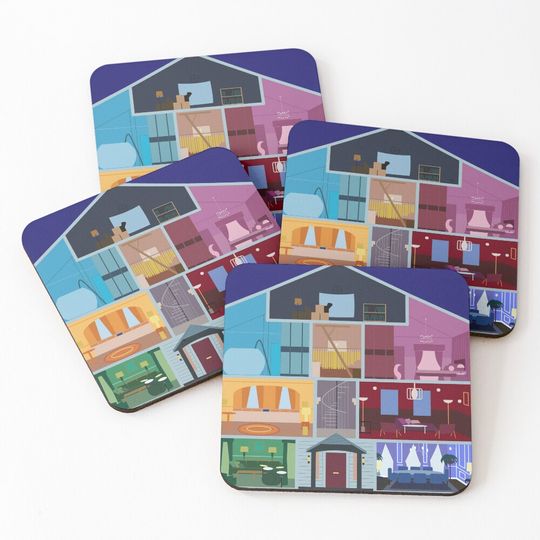 Taylor Lover's House Coasters