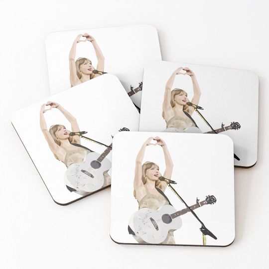 Taylors The Love Hand Sign Concert Coasters