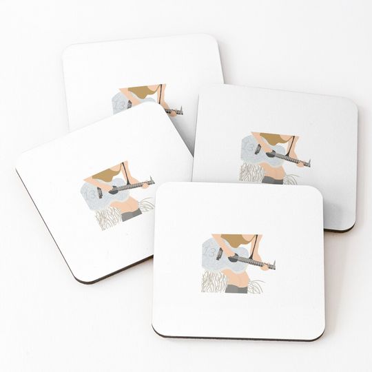 Taylor Fearless Guitar Taylo version Coasters