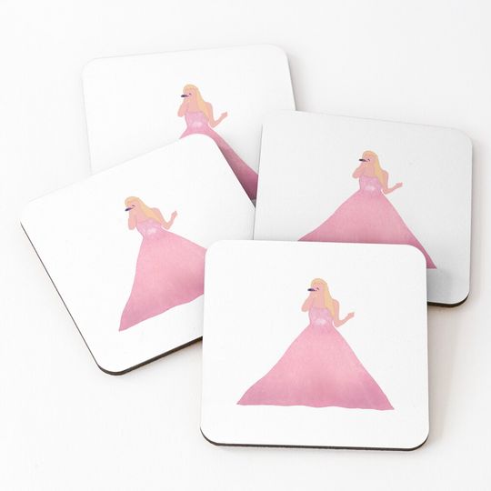 Taylor Pink Enchanted Coasters