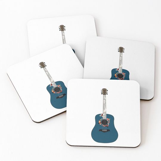 Koi Fish Guitar Coasters