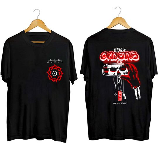 Bad Omen Tour 2024 Double Sided Shirt