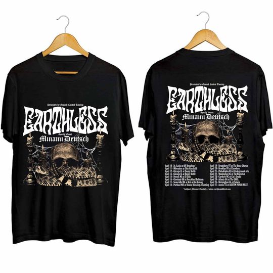 Earthless 2024 Tour Double Sided Shirt