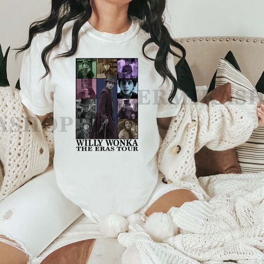 Willy Wonka Movie T-Shirt, Eras Tour Willy Wonka Shirt