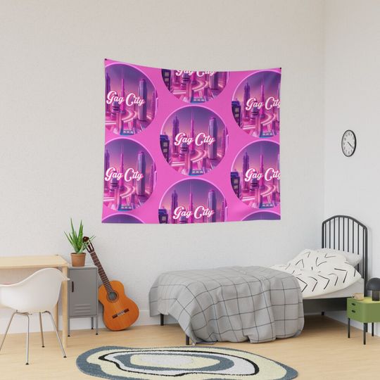 Nicki’s Gag City (Pink Friday 2) Tapestry