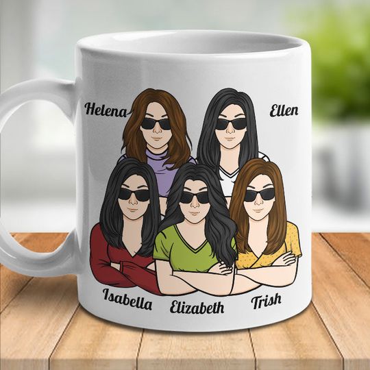 I Hope We're Friends Custom Personalized Bestie Gift Mug