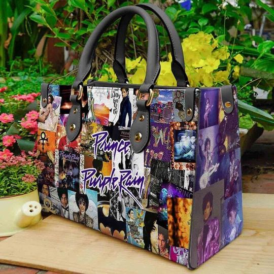 Prince Pur Rain Leather Handbag