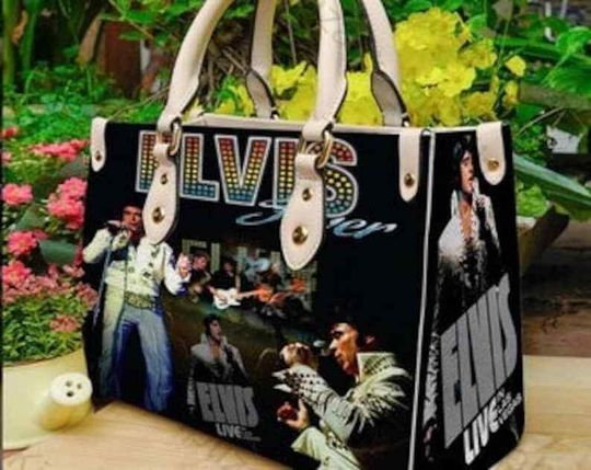 Elvis Presley Leather Handbag