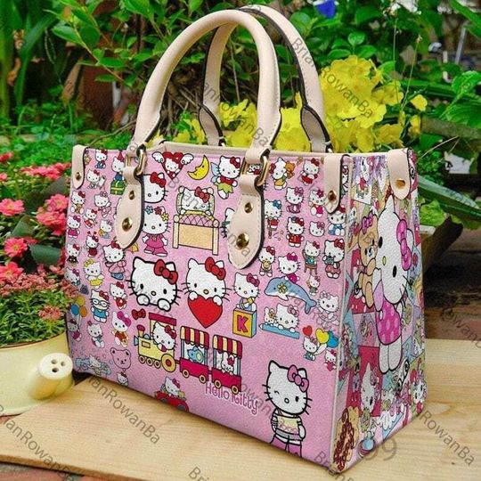 Hello Kitty Leather Handbag