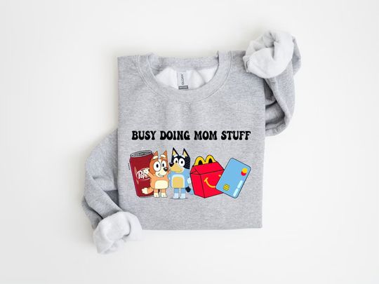 Mom Crewneck, Funny Dog Sweatshirt, Blu Christmas Sweatshirt