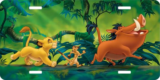 Disney Lion King - Hakuna Matata License Plate