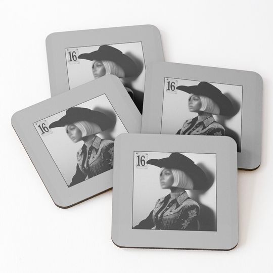 16 Carriages Blurred Lines Coasters (
