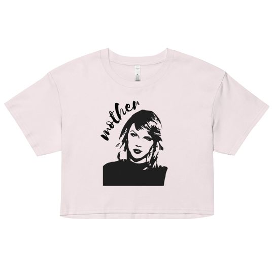 Mother Taylor Crop Top Shirt, Taylor Flowy Cropped Tee