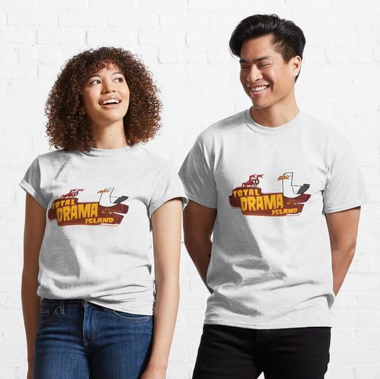 Total Drama Island Crab & Gull Logo Classic T-Shirt