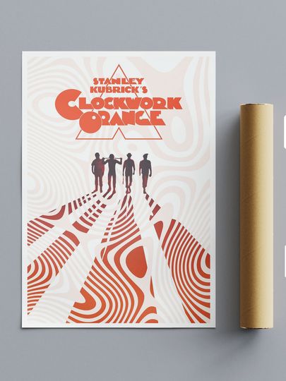 A Clockwork Orange Reworked Movie Poster