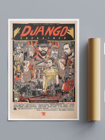 Django Unchained Reimagined Movie Poster