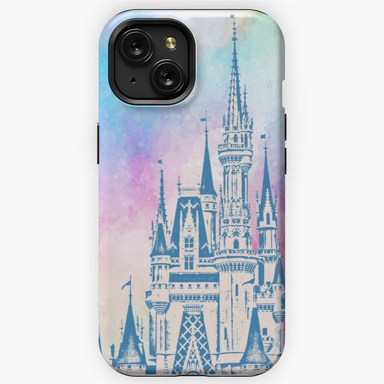 Magic Castle Watercolor III iPhone Case
