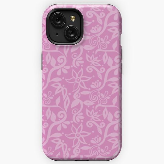 Rapunzel Pattern iPhone Case