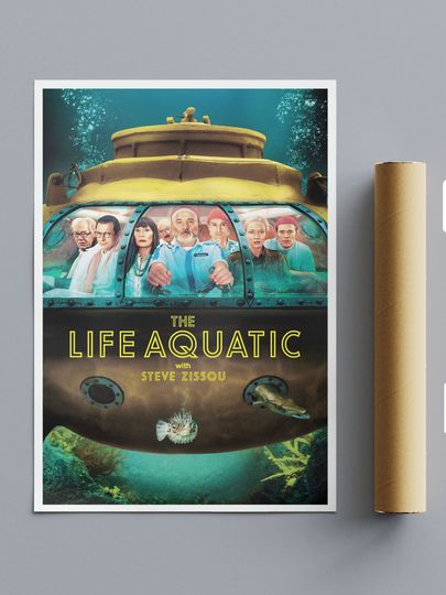The Life Aquatic Alternative Movie Poster
