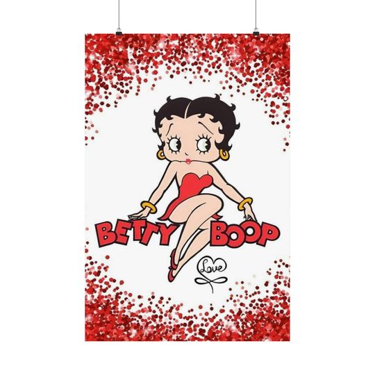 Betty Boop Premium Matte Vertical Posters