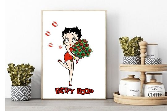 Betty Boop Premium Matte Vertical Poster