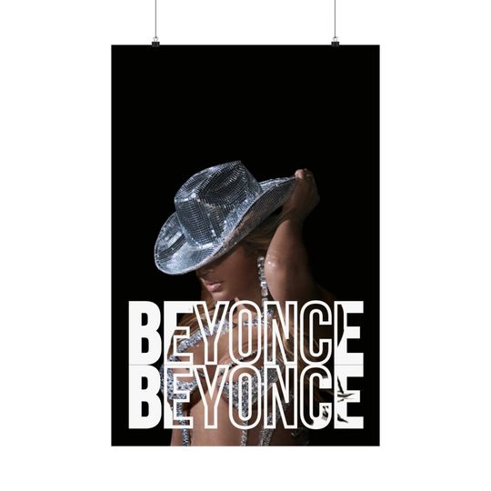 Beyonce Matte Vertical Posters