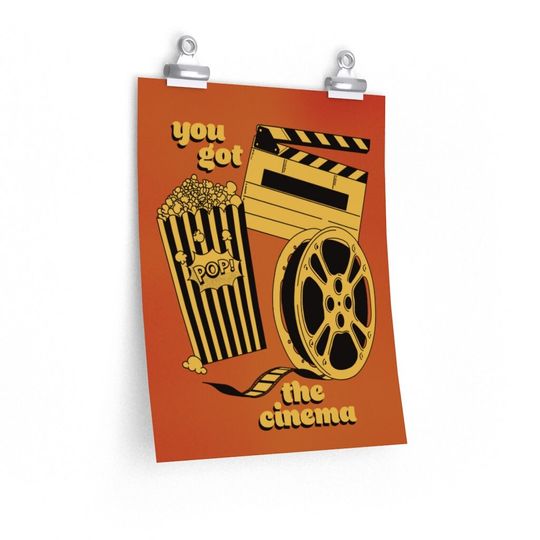 Cinema - Premium Matte Vertical Posters