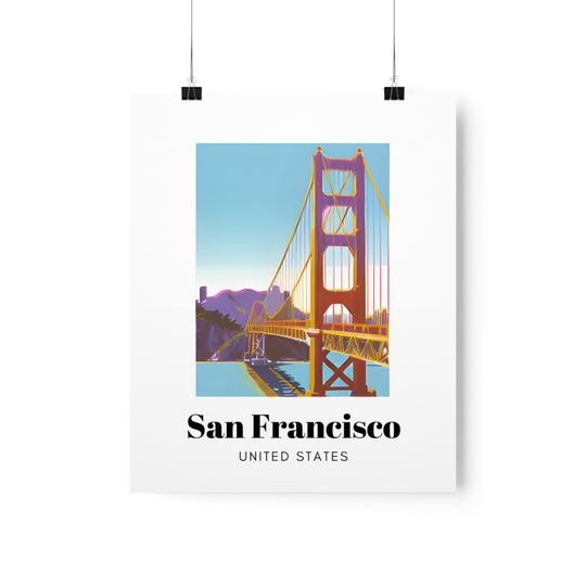 Poster San Francisco - Premium Matte Vertical Posters