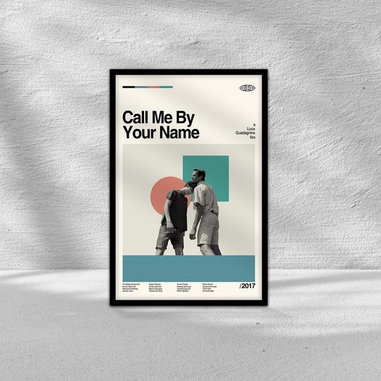 Call Me By Your Name, Call Me By Your Name Poster, Minimalist Movie Poster