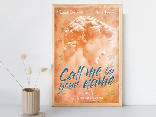 Call Me by Your Name Movie Poster 2023 Film