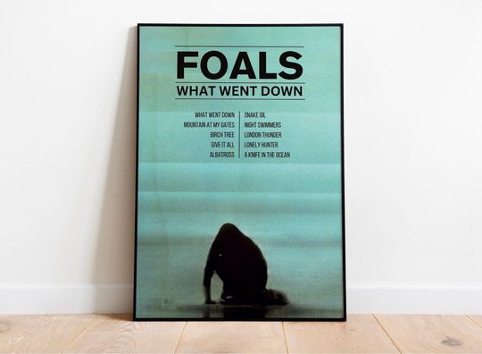 Foals What Went Down Poster