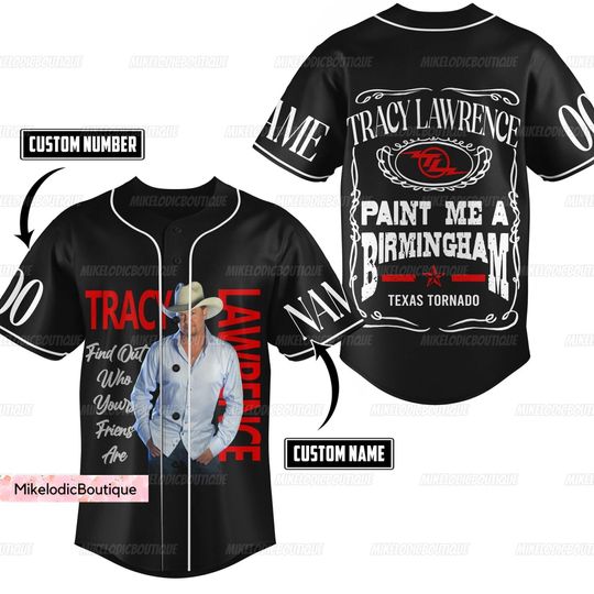 Personalized Tracy Lawrence Jersey, Tracy Lawrence Jersey Shirt