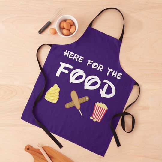 Here For The Food Apron
