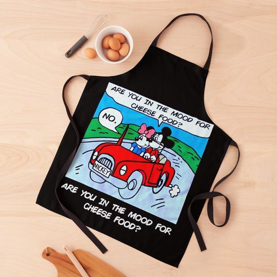 Are you in the mood for cheese food? Bootleg meme Apron