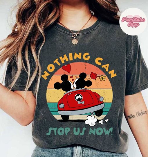 Mickey & Minnie's Runaway Railway Nothing Can Stop Us Now Shirt