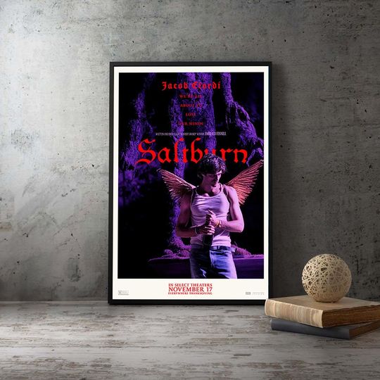 Saltburn 2023 Movie Poster, Film Wall Art
