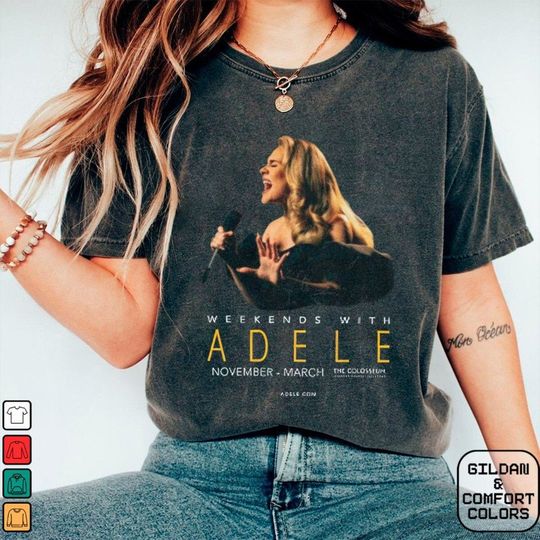 Adele Great Gift for Friends, Adele Shirt, Adele 2024 Tour Shirt,