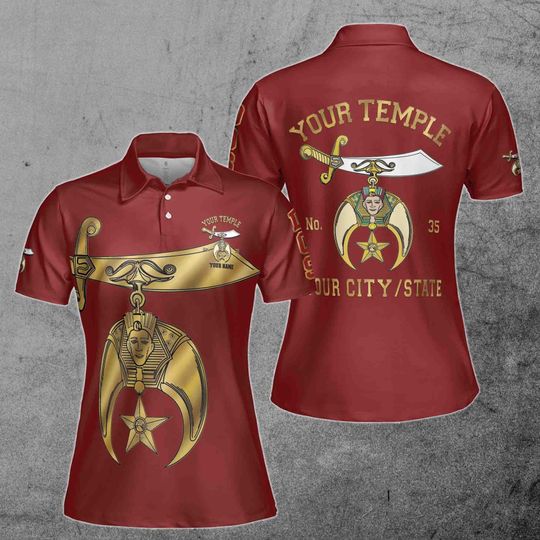 Customize Daughters of Sphinx Women Polo Shirt