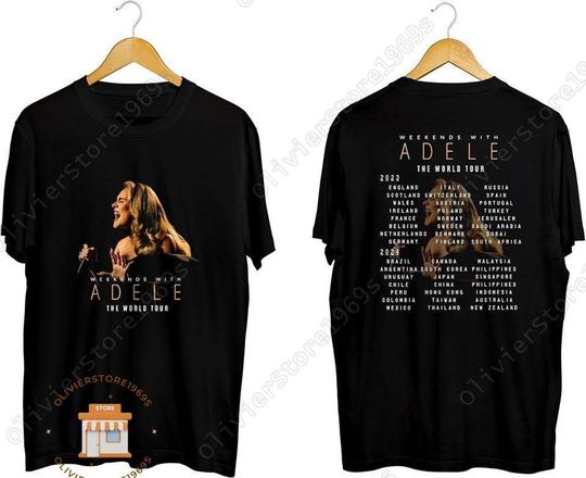 Adele World Tour T-Shirt, Adele 2023-2024 Tour Shirt, The Weekends With Adele Shirt